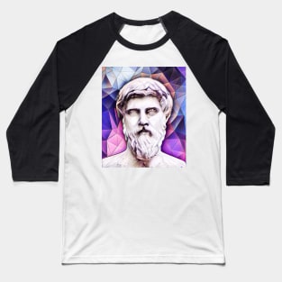 Plutarch Pink Portrait | Plutarch Artwork 8 Baseball T-Shirt